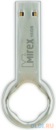 Флеш накопитель 16GB Mirex Round Key, USB 2.0 фото