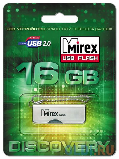 Флеш накопитель 16GB Mirex Turning Knife, USB 2.0 флеш накопитель 16gb mirex city usb 2 0 синий