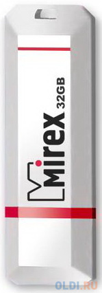 Флеш накопитель 32GB Mirex Knight, USB 2.0, Белый фото