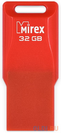 Флеш накопитель 32GB Mirex Mario, USB 2.0, Красный фото
