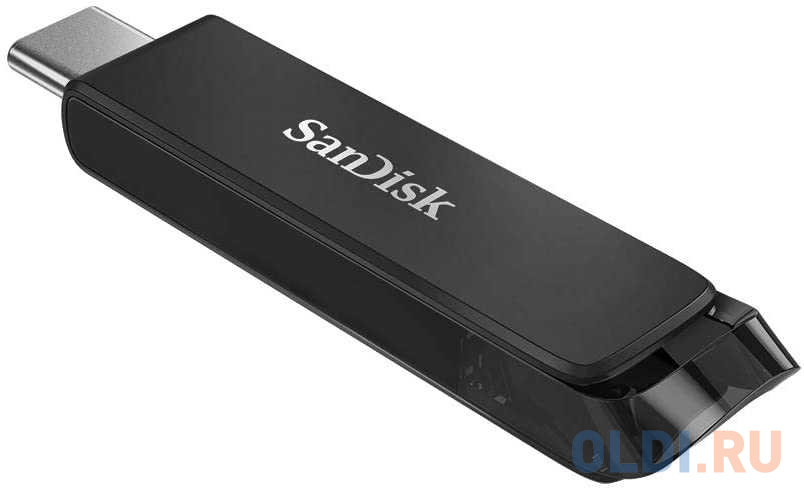 Флеш накопитель 64GB SanDisk CZ460 Ultra Type-C, USB Type-C, Black флеш накопитель 512gb sandisk cz550 ultra curve usb 3 2 blue