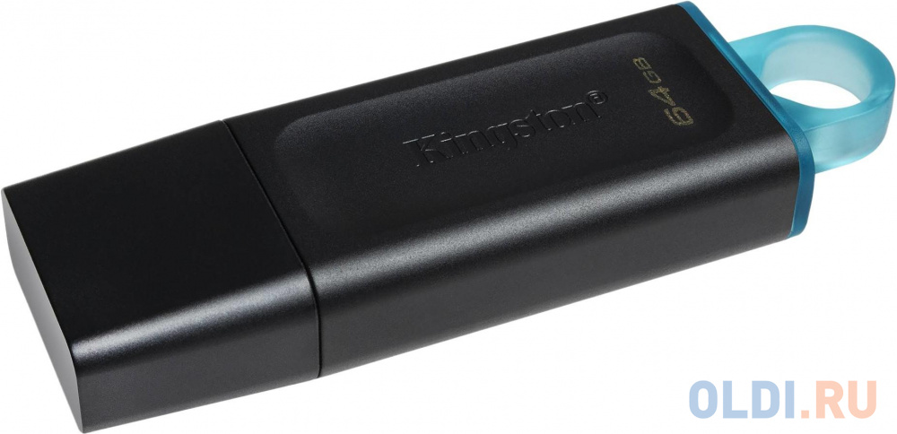 Флеш Диск Kingston 64Gb DataTraveler Exodia <DTX/64GB>, USB 3.2, цвет черный, размер 67,3 x 21,04 x 10,14 мм - фото 2