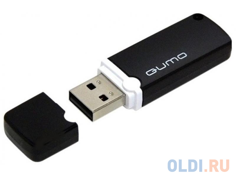 Флешка USB 8Gb QUMO Optiva 02 USB2.0 черный QM8GUD-OP2-black - фото 2