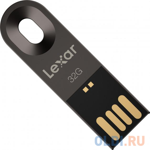 

32GB Lexar JumpDrive M25 USB2.0 Titanium Gray Flash Drive