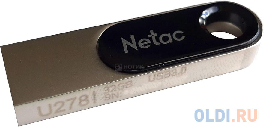 Флешка 128Gb Netac U278 USB 3.0 серебристый фото