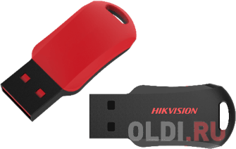 Флеш Диск HIKVision HS-USB-M200R(STD)/USB2.0/32G 32Gb , USB2.0, пластиковый корпус