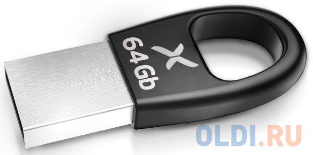Флэш-драйв Flexis RB-102, 64 Гб, USB 2.0 фото