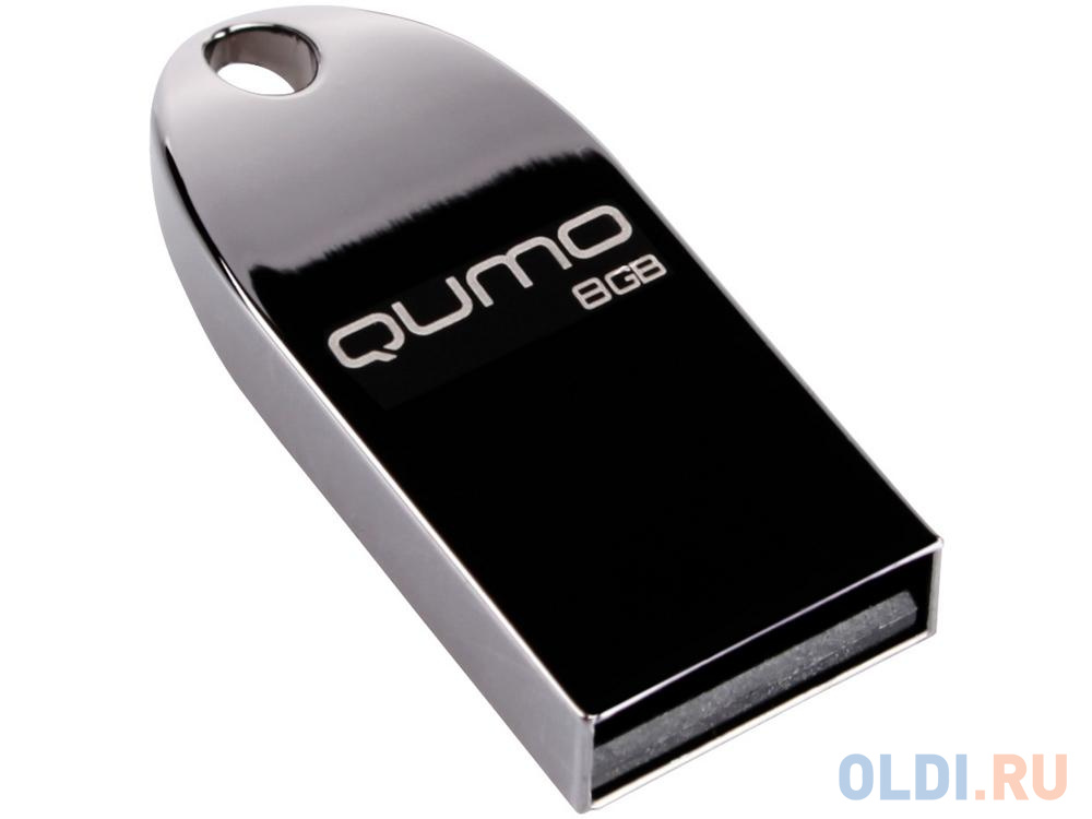 Флешка USB 8Gb QUMO Cosmos USB2.0 Dark черный QM8GUD-Cos-d