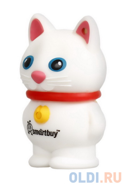 

Smartbuy USB Drive 16Gb Wild series Cat White SB16GBCatW {UFD}