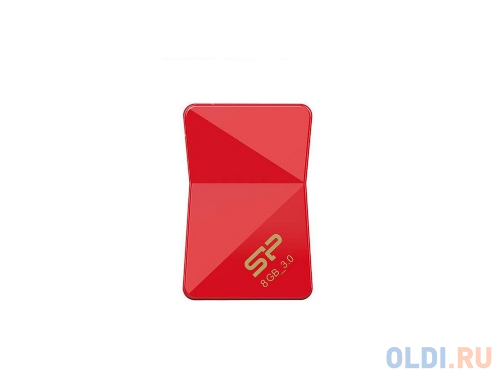 Флешка USB 8Gb Silicon Power Jewel J08 SP008GBUF3J08V1R красный Флешка USB 8Gb Silicon Power Jewel J08 SP008GBUF3J08V1R красный фото