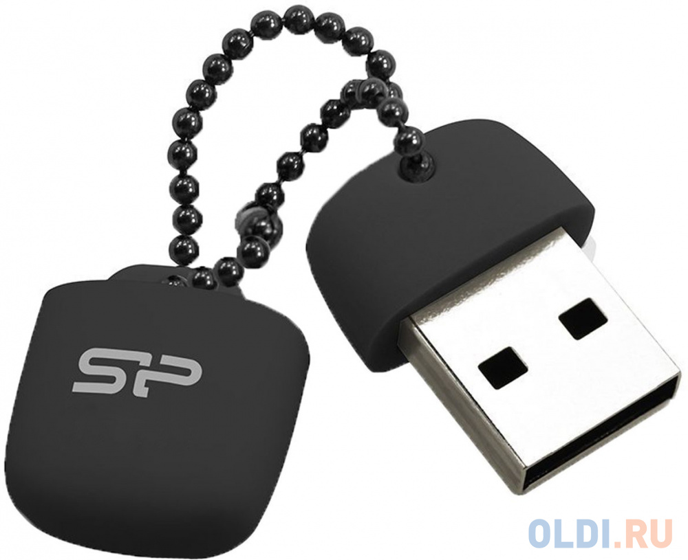 Флеш Диск Silicon Power 16Gb Jewel J07 SP016GBUF3J07V1T USB3.0 темно-серый