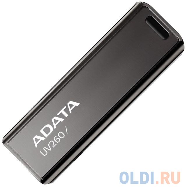 Флеш накопитель 16GB A-DATA UV260, USB 2.0, Черный, размер 53x18x7 мм - фото 1