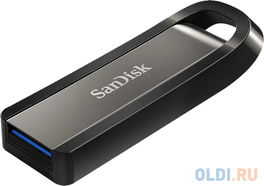 Флешка 128Gb SanDisk Extreme Go USB 3.2 серый флешка 256gb sandisk extreme go usb 3 2