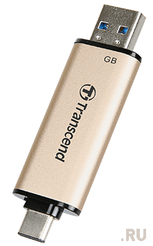 Флешка 256Gb Transcend TS256GJF930C USB Type-C золотистый фото