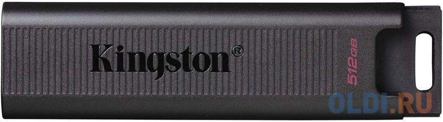 Флэш-драйв Kingston DataTraveler Max, 512GB USB3.2 Gen 2, чёрный флэш драйв flexis rb 108 8 гб usb 2 0