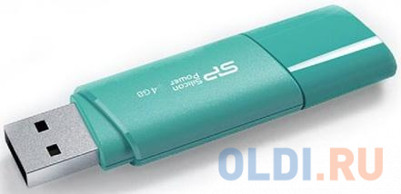 

Флеш-диск 32 GB SILICON POWER Ultima U06 USB 2.0, голубой, SP32GBUF2U06V1B