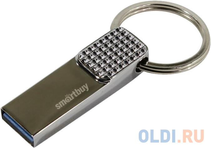 

Флеш-диск 32 GB SMARTBUY Ring USB 3.0, серебристый, SB32GBRN