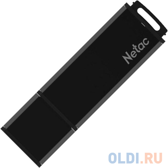 Флеш Диск Netac U351 128Gb <NT03U351N-128G-20BK>, USB2.0, с колпачком, металлическая чёрная кровать металлическая tc 91х165х210 см