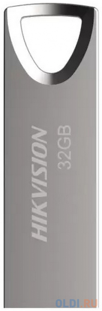 32GB Hikvision M200 USB Flash [HS-USB-M200/32G] USB 2.0, 20/10, Silver, Metal case, RTL (656881) HS-USB-M200/32G - фото 1