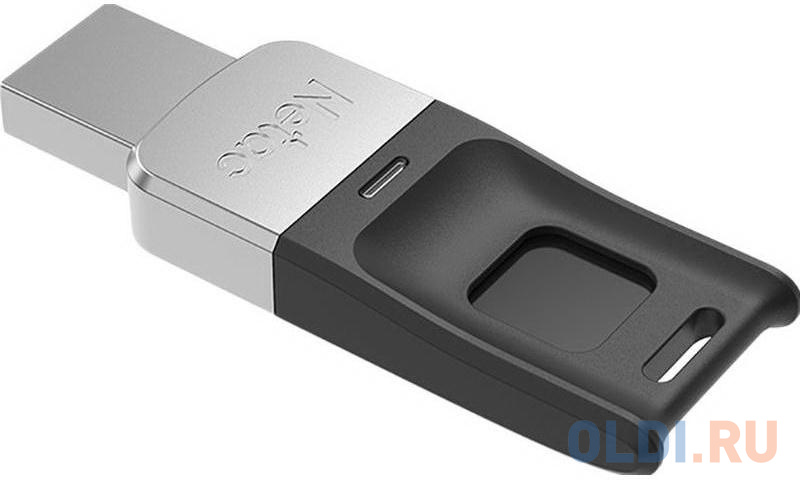 

Флешка 128Gb Netac NT03US1F-128G-30BK USB 3.0 серебристый черный