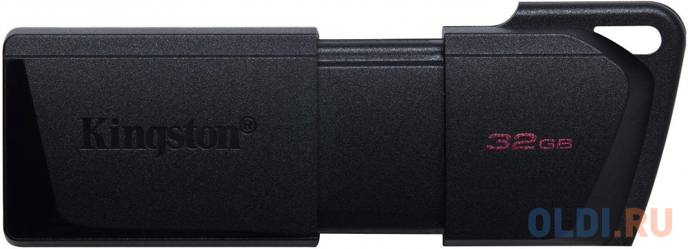 Флеш Диск Kingston 32Gb DataTraveler Exodia M DTXM/32GB USB3.0 черный/черный DTXM/32GB - фото 1