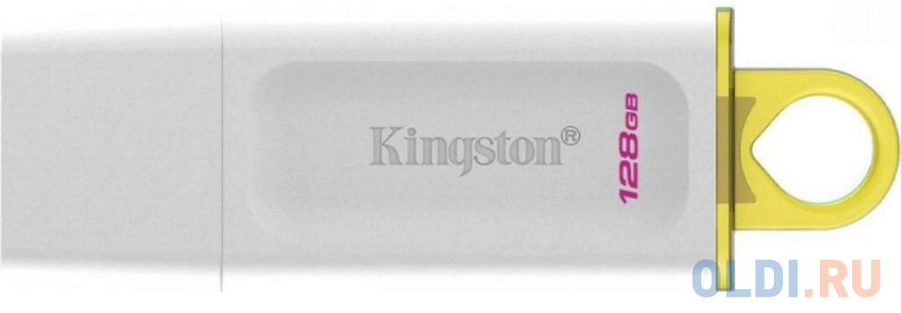 Флешка 128Gb Kingston DataTraveler Exodia USB 3.2 белый желтый KC-U2G128-5R флешка 128gb kingston datatraveler exodia usb 3 2 белый желтый kc u2g128 5r