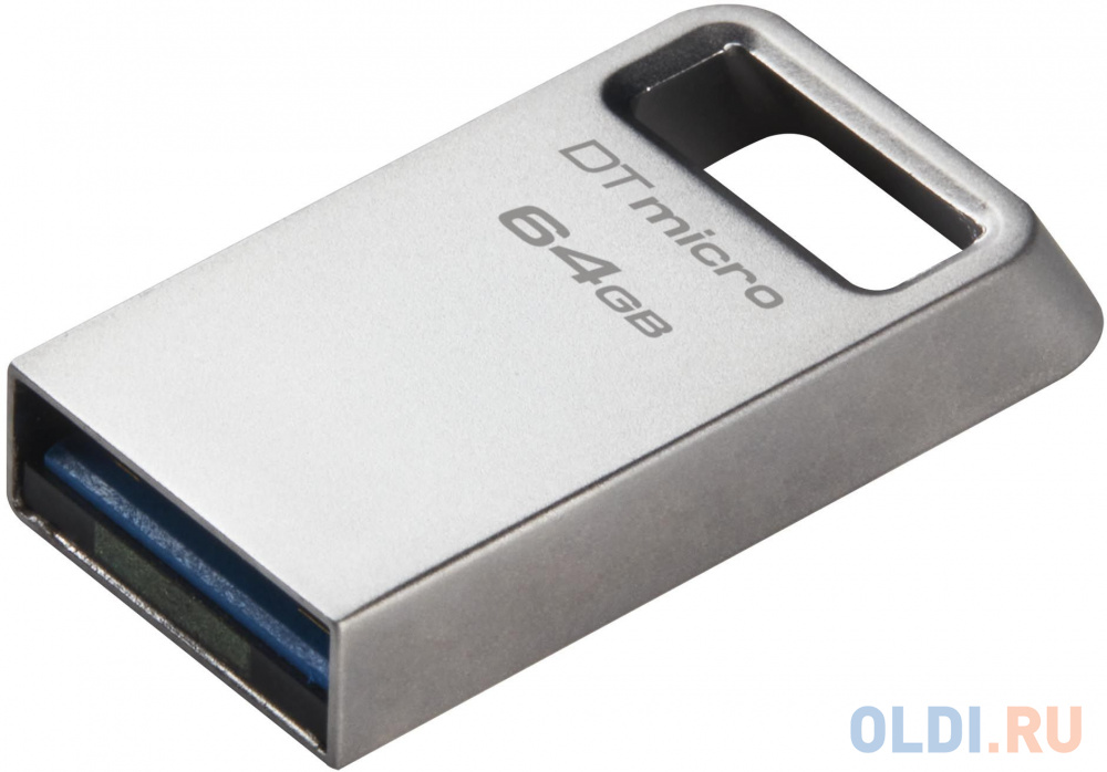 Флэш-драйв Kingston DataTraveler Micro G2, 64 Гб, USB 3.2 gen.1, до 200 МБ/с DTMC3G2/64GB - фото 2