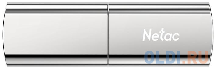 Флешка 128Gb Netac US2 USB 3.2 серебристый фото