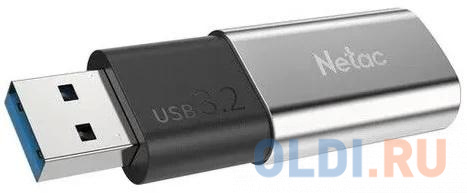 Флешка 256Gb Netac U182 USB 3.0 серый фото