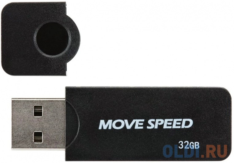 USB  32GB  Move Speed  KHWS1 черный U2PKHWS1-32GB - фото 2
