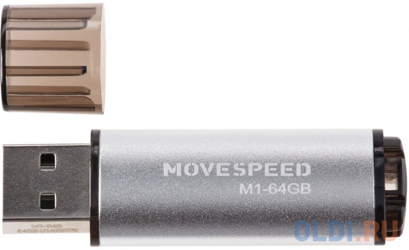 USB  64GB  Move Speed  M1 серебро фото