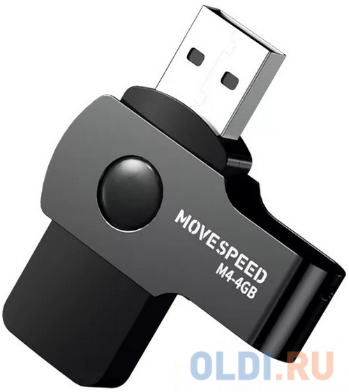 USB 32GB  Move Speed  М4 черный M4-32G - фото 1