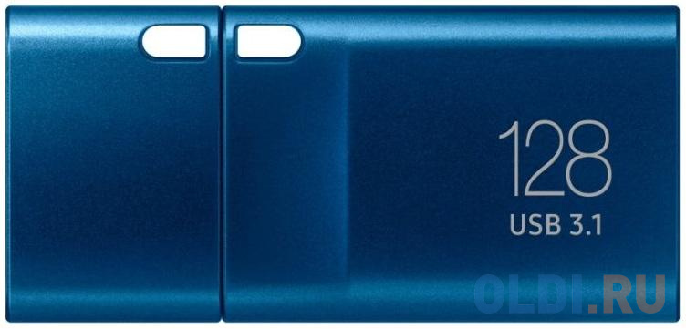 Флешка 128Gb Samsung MUF-128DA/APC USB Type-C синий внешний ssd диск 1 8 1 tb usb type c samsung mu pe1t0r ww синий