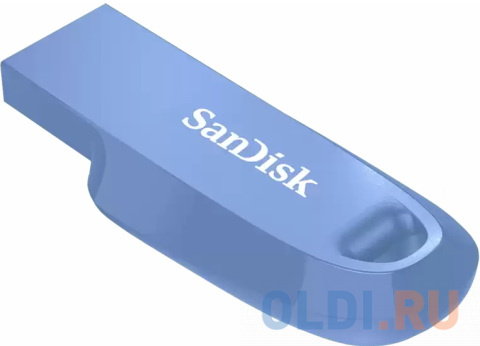 Флеш накопитель 512GB SanDisk CZ550 Ultra Curve, USB 3.2 Blue флешка 512gb sandisk cz550 ultra curve usb c 3 2 gen1 зеленый