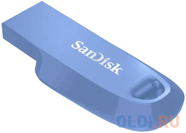 Флеш накопитель 256GB SanDisk CZ550 Ultra Curve, USB 3.2 Blue SDCZ550-256G-G46NB - фото 2