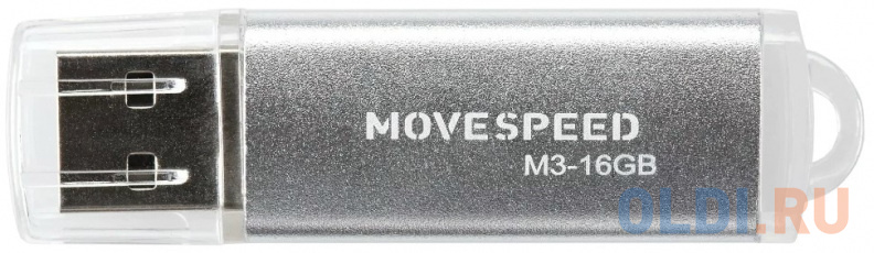 USB  16GB  Move Speed  M3 серебро