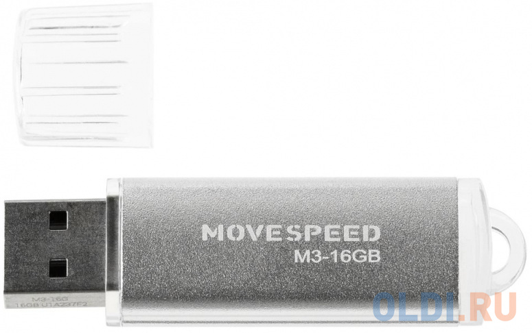 USB 16GB Move Speed M3 серебро USB 16GB Move Speed M3 серебро фото