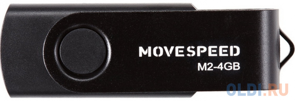 USB  4GB  Move Speed  M2 черный M2-4G - фото 1