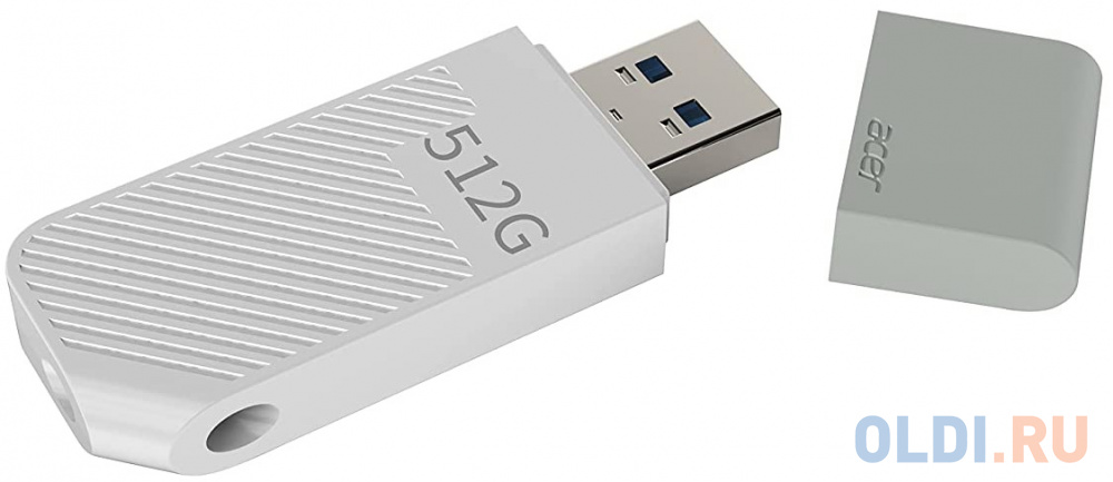 Флеш Диск Acer 512Gb UP300-512G-WH, USB 3.0 white <BL.9BWWA.569> фото
