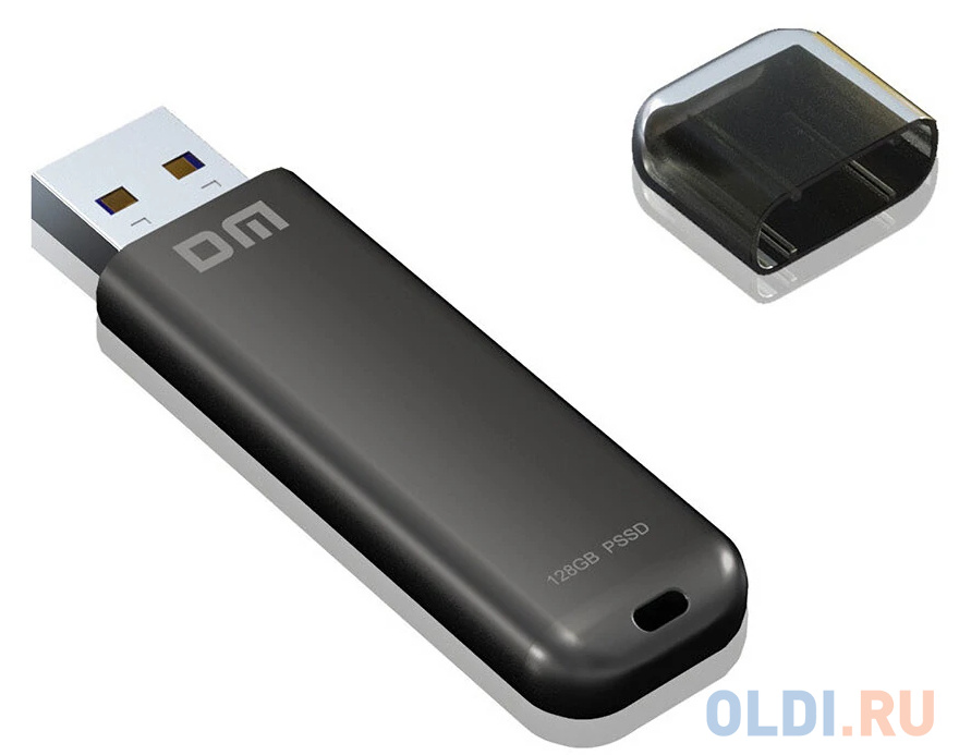 Флешка 128Gb DM FS390-USB3.2 128GB USB 3.2 серый фото
