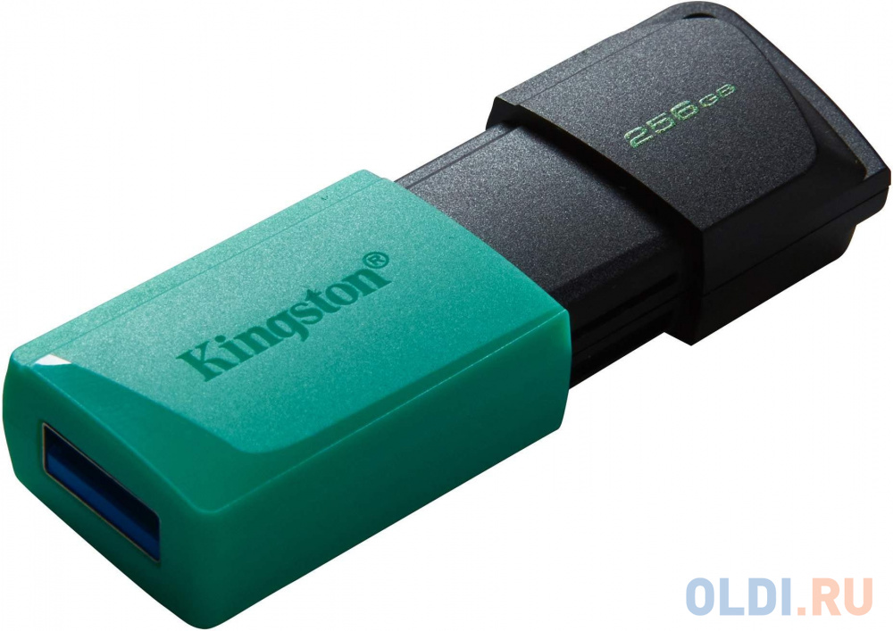 Флешка 256Gb Kingston DTXM/256GB USB 3.2 зеленый черный фото