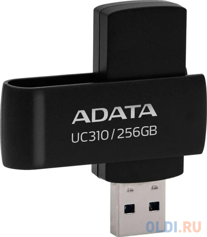 Флеш Диск A-DATA 256GB <UC310-256G-RBK> UC310, USB 3.2, черный