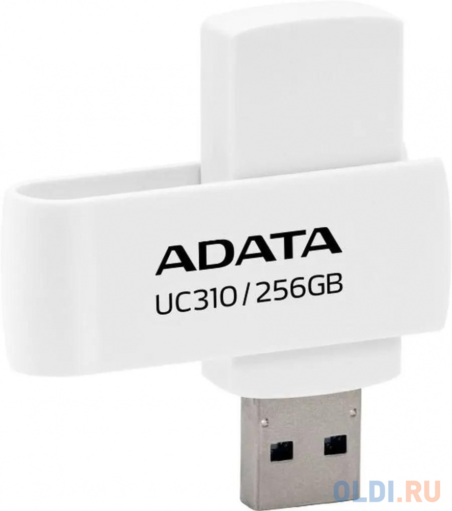 Флеш Диск A-DATA 256GB <UC310-256G-RWH> UC310, USB 3.2, белый