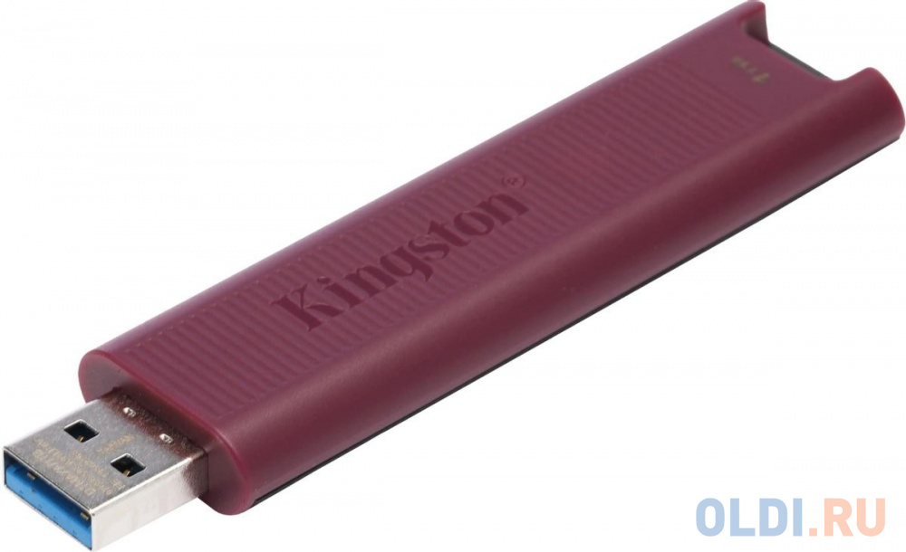 Флэш-драйв Kingston DataTraveler MaxA, 1 ТБ USB3.2 Gen 2 Type-A, бордовый - DataTraveler MaxA