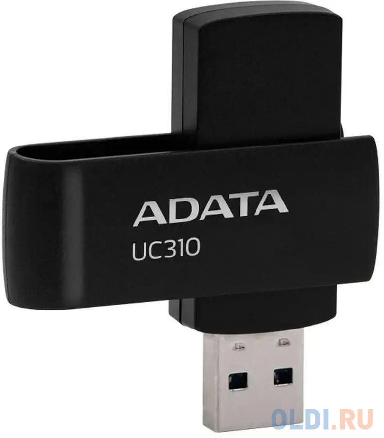 Флеш Диск A-DATA 64GB <UC310-64G-RBK> UC310, USB 3.2, черный