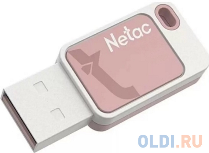 Флеш Диск Netac UA31 64Gb <NT03UA31N-064G-20PK>, USB2.0, розовая