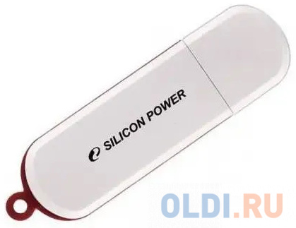 

Флеш Диск Silicon Power 64Gb LuxMini 320 SP064GBUF2320V1W USB2.0, white, Белый