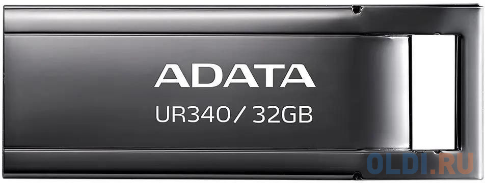 Флеш Диск A-DATA 32GB <AROY-UR340-32GBK> UR340, USB 3.2, черный