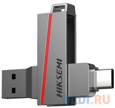 Флеш Диск HIKSEMI DUAL SLIM HS-USB-E307C/32G/U3 32Gb &lt;HS-USB-E307C/3 2G/U3&gt;, USB3.2/Type-C - DUAL SLIM