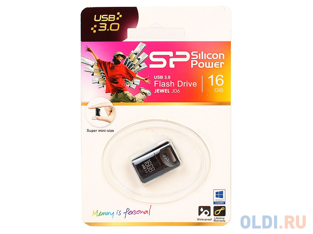   16GB USB Drive <USB 3.0 Silicon Power Jewel J06 (SP016GBUF3J06V1D)